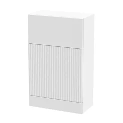 Venice Fluted 500mm White WC Unit