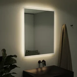 Venice 800 X 1200mm Rectangular LED Illuminated Anti-Fog Bathroom Mirror -Hudson Reed Sales vn6080mir d1 1