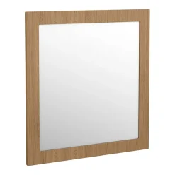 Valencia Naturale Oak Effect Framed Mirror 650 X 700mm