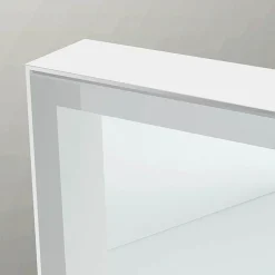 Venice White 1000 X 700mm LED Illuminated Mirror With Demister Pad