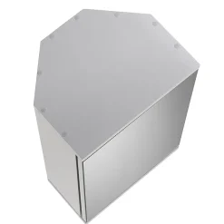 Croydex Simplicity Single Door Corner Cabinet -Hudson Reed Sales wc257222ai1