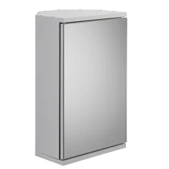 Croydex Simplicity Single Door Corner Cabinet -Hudson Reed Sales wc257222ai3