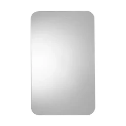 Croydex Medway Round Edges Mirror Cabinet With FlexiFix -Hudson Reed Sales wc871505 d1