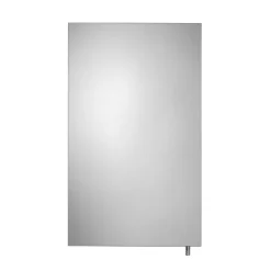 Croydex Dawley White Steel Single Door Mirror Cabinet With FlexiFix -Hudson Reed Sales wc930022 d3