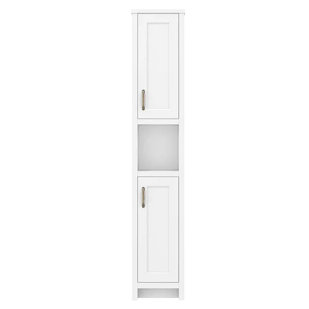 Chatsworth Traditional White Tall Cabinet 5 Chatsworth Traditional White Tall Cabinet - Image 5